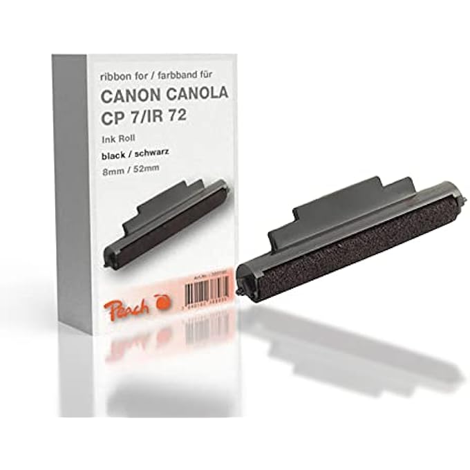 CANOLA CP7/IR 72, BLACK, INK ROLL, RIBBON, COMPATIBLE WITH EPSON