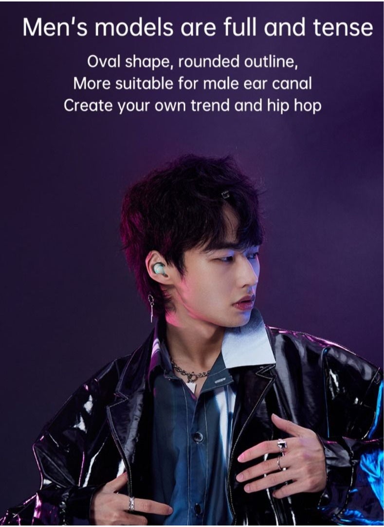 SAB Couple style wireless Bluetooth earphones - dual use/Bluetooth 5.3/large capacity charging box  - Image 4