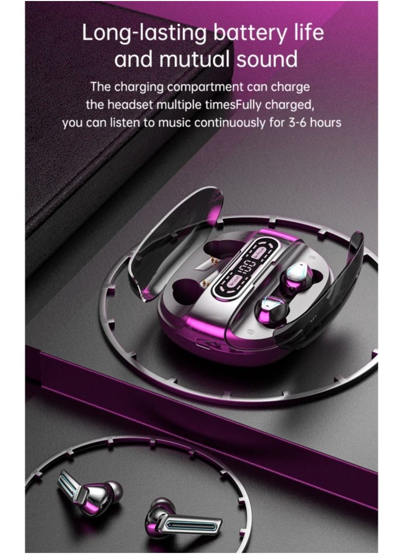 SAB Couple style wireless Bluetooth earphones - dual use/Bluetooth 5.3/large capacity charging box  - Image 2