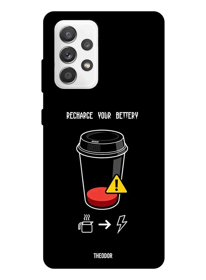 Theodor Protective Case Cover For Samsung Galaxy A52s recharge your battery - Image 1