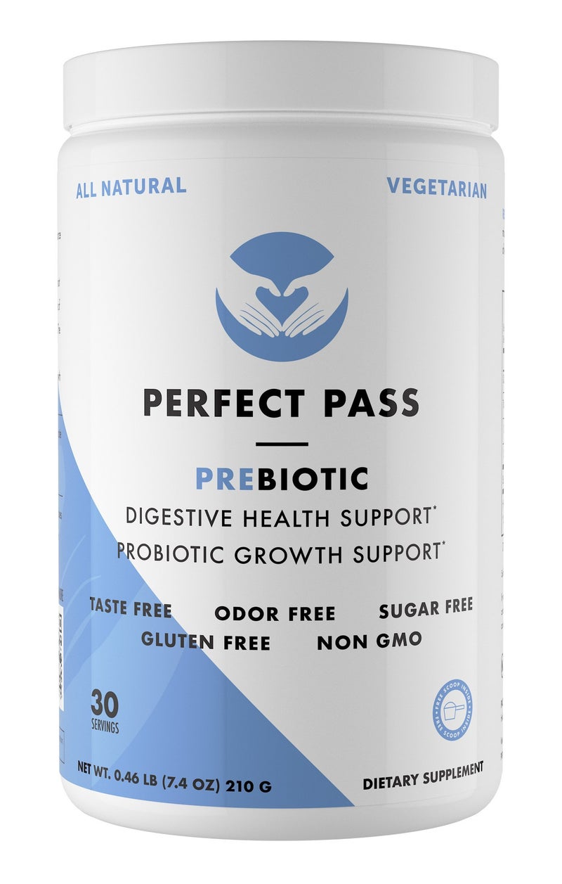 Perfect Pass مسحوق PHGG هيدروكسي جزئي من صمغ الغوار 210 جرام - 100% طبيعي خالي من الغلوتين غير معدل وراثيًا - معتمد كوشير نباتي خالي من السكر - Image 1