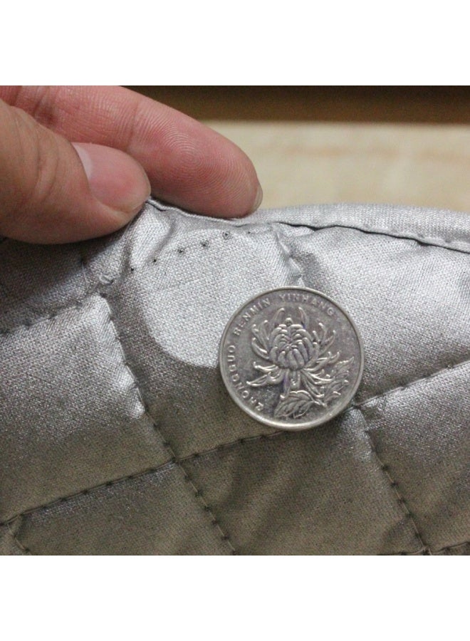 Foldable Magnetic Ironing Mat Washer Dryer Heat-Resistant Ironing Pad Blanket Thick Portable Ironing Board Cover For Table Travel And Flat Surface 33 X 19 - Image 4