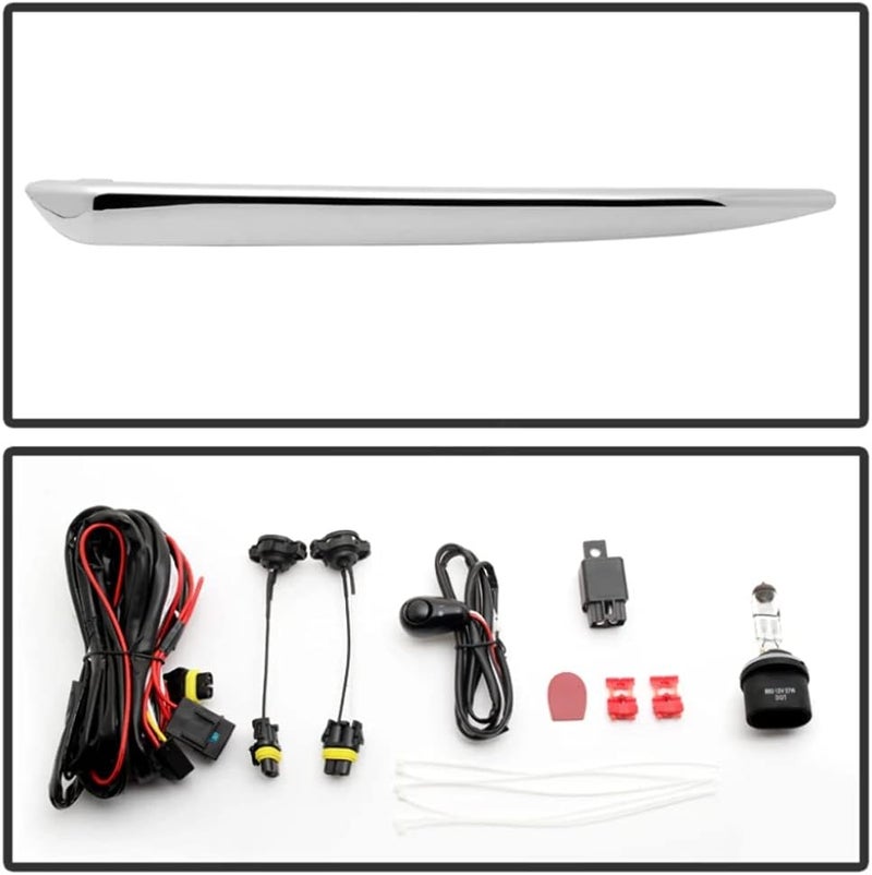 Spyder OEM Fog Lights with Chrome Trim Cover - Image 4