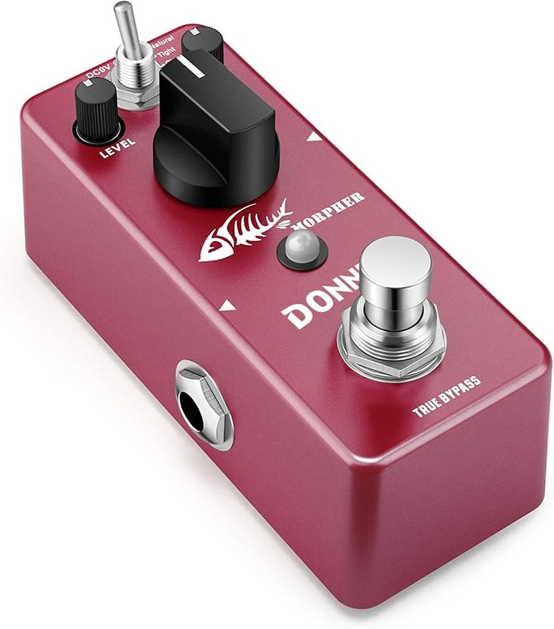 Donner Distortion Guitar Pedal, Morpher Distortion Effect 3 Modes Natural, Tight, Classic Crunch 80s Metal for Electric Guitar, True Bypass - Image 1