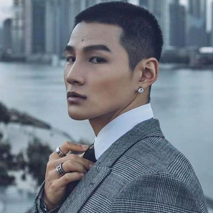 [Japanese Sales 999] Flash Strong Magnetic Men'S Flash Drill Zircon Magnetic Ear Nail Ear Clip Ear Nail Female Ear Bone Clip Personality - Image 3