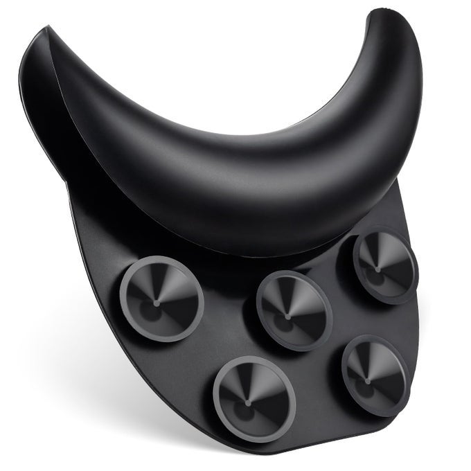SALON NECK REST CUSHION WITH SUCTION CUP NONSLIP SOFT SILICON SHAMPOO BOWL NECK REST PORTABLE HAIR SALON SHAMPOO SINK GEL NECK PAD HAIR WASHING SINK NECK SUPPORT FOR HOME SALON BASIN