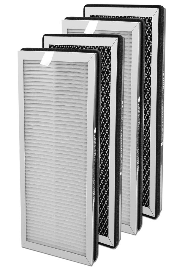 KTWT MA-15 Air Purifier Replacement Filter for Medify Air 15 Series, fit medify air purifier filter replacement, 3 in 1 Integration of Pre-Filter, High Efficiency H13 True HEPA and Activated Carbon 4-Pack - Image 1