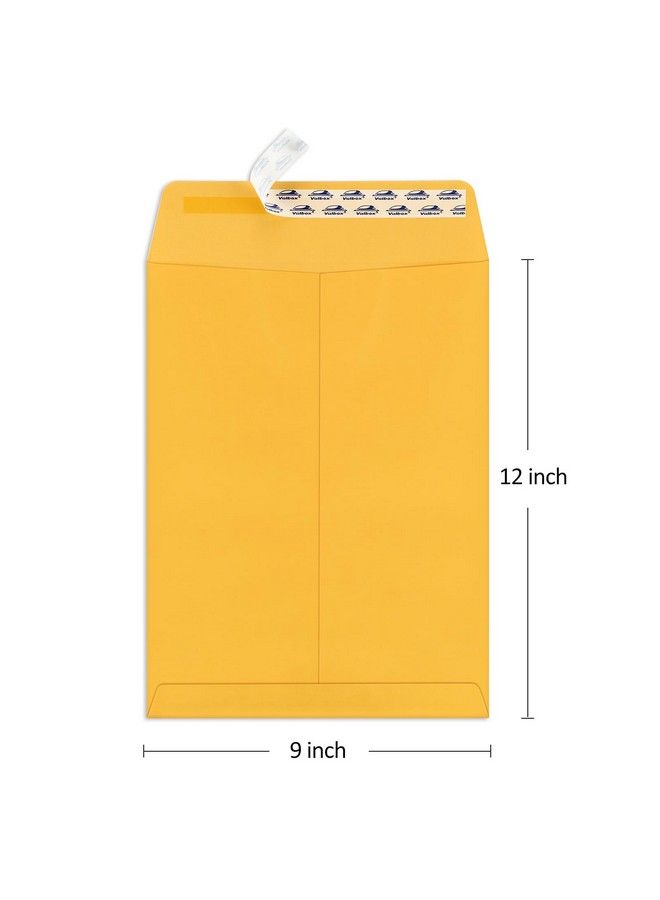 ValBox 9X12 Self Seal Security Catalog Envelopes 250 Packs Brown Kraft Envelopes With Peel And Seal Flap For Mailing Organizing And Storage - Image 3