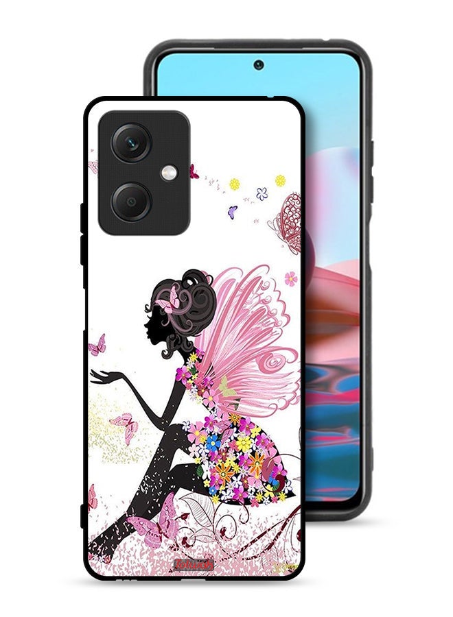 Tolwak Xiaomi Redmi Note 12 Protective Case Cover Butterfly Girl Artwork - Image 1