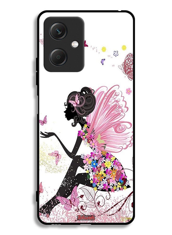 Tolwak Xiaomi Redmi Note 12 Protective Case Cover Butterfly Girl Artwork - Image 2