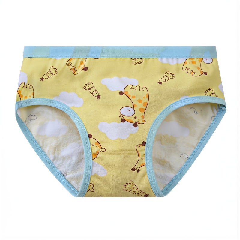 Girls Cute Print Cotton Briefs School Play Travel Home Daily Use Size 2XL 140 55-65lbs - Image 5