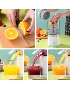 Generic Citrus Juicer Electric Mini Juicer Machine Rechargeable Portable Multifunctional Orange Squeezer with Charging Cable Easy to Use  - Image 2