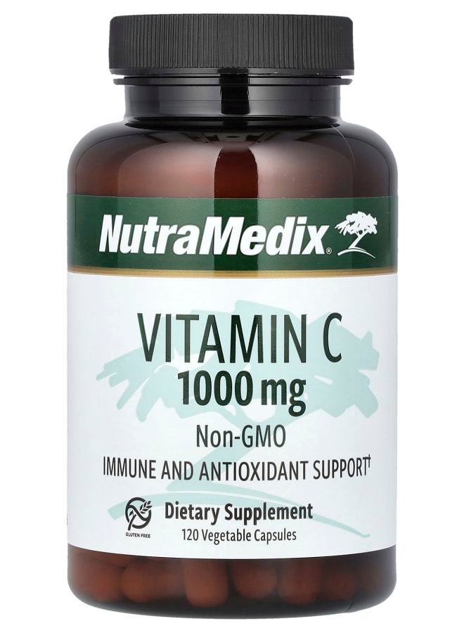 Vitamin C 1000 mg 120 Vegetable Capsules