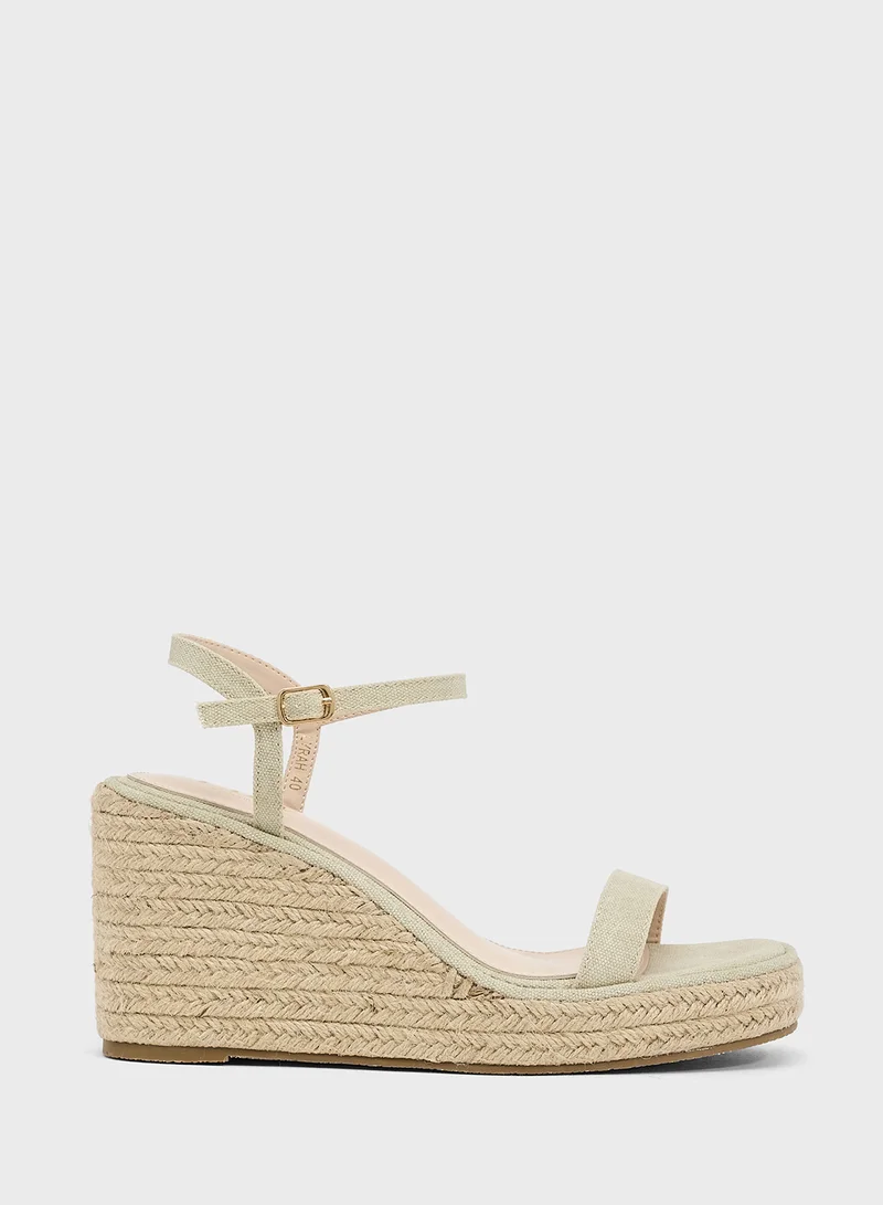 ELLA Ladies High Heel Wedge Sandal