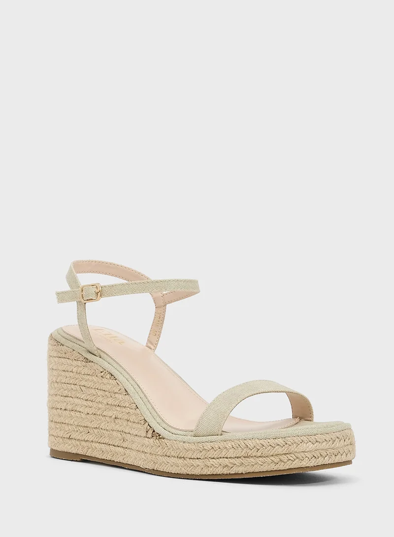 ELLA Ladies High Heel Wedge Sandal