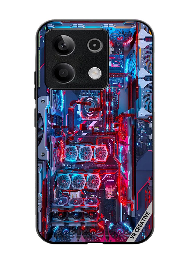 VR CREATIVE Protective Case Cover For Xiaomi Poco X6 Cpu Board Design Multicolour - Image 1