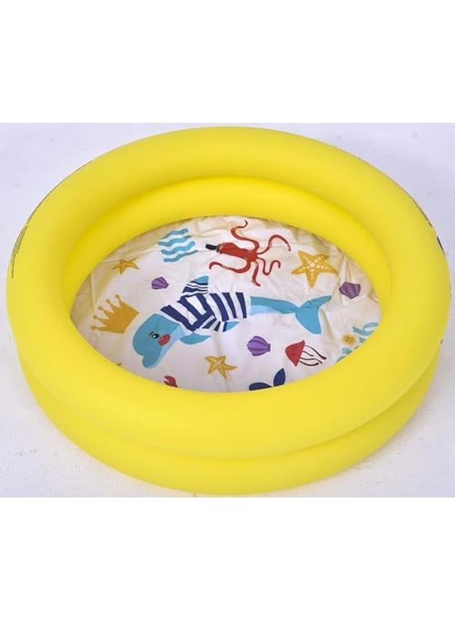 Jilong Sea Animal 2 Ring Pool Inflatable Swimming Pool For Children Assorted Colours 57157 - Image 2
