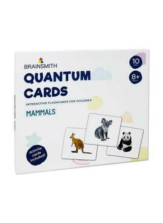 Quantum Flashcards, Mammals - Learning Flash Card Set 1 For Toddlers And Kids (8 Months To 8 Years) For Memory And Brain Development - pzsku/Z49E95E068F82439818DFZ/45/_/1733730249/be26cdbb-051e-4cca-9d3a-962c906f8c66