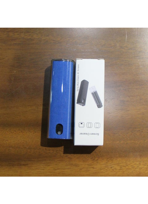 Mobile Phone Screen Cleaner Spray Wipe Tablet Computer Cleaning Suit Portable Touch Screen Cleaner Logo Computer-Color:Blue + Pc Shell + Cleaning Solution + Color Box