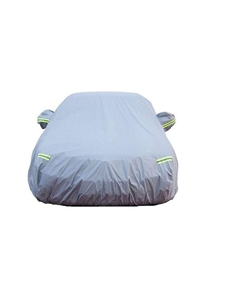 Waterproof Car Cover with Reflectors, Double Layer, Universal for FIAT Barchetta - Image 1