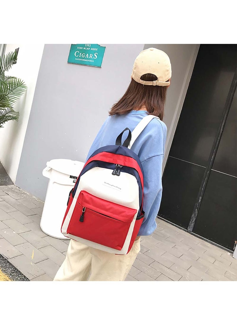Generic Fashion Backpack Travel Commuter Backpack Light Student Schoolbag 39*28*12cm  - Image 2