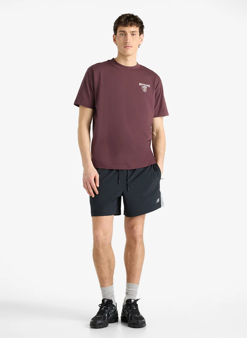 New Balance CHERRY LEATHER (YLR) International London Graphic T-Shirt for Men | Best Price UAE