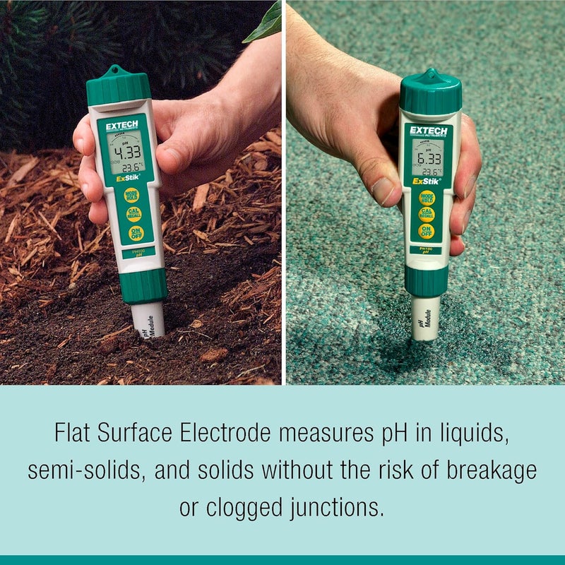 Extech PH100 Waterproof pH Meter with Automatic Temperature Compensation - Image 3