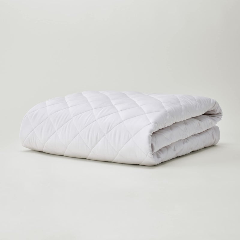 SIJO Temperature Regulating Mattress Pad Best Cooling Mattress Pad Award Winner by Sleep Foundation Water Proof Summer Mattress Cover Protector for Hot Sleepers Queen