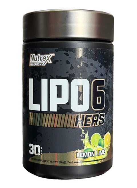 Lipo-6 Hers Fat Burner - Lemon Lime  - (90 g)