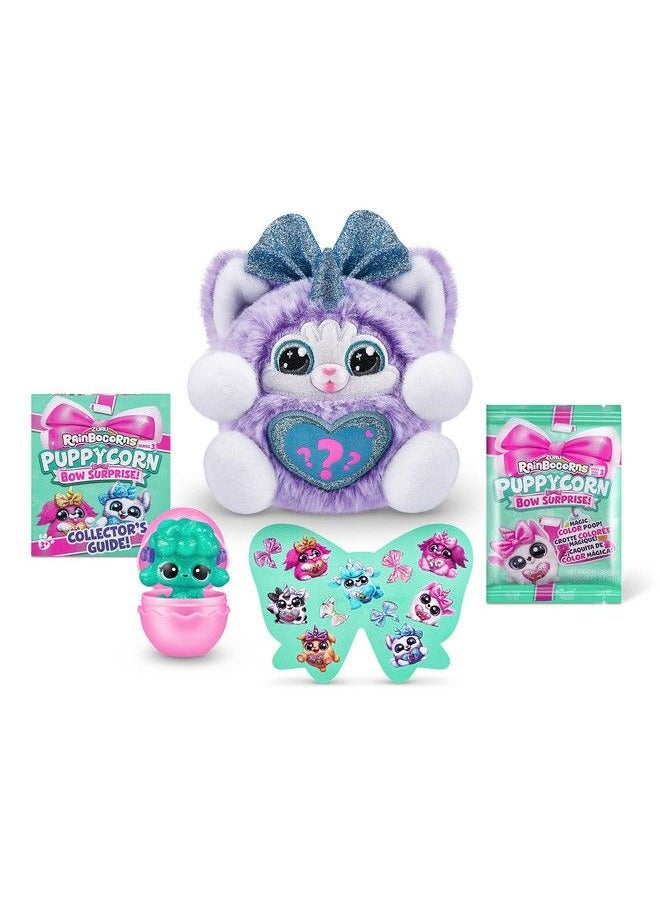 Rainbocorns Puppycorn Surprise Series 3 (Husky) By Zuru Collectible Plush Stuffed Animal Surprise Egg Sticker Pack Slime Dog Plush Ages 3+ For Girls Children  - Image 3