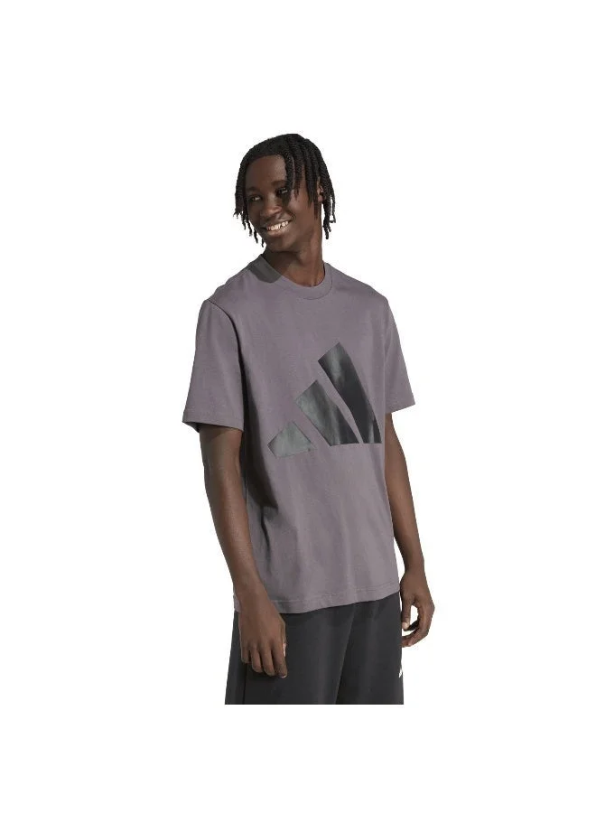 Adidas essentials big logo single men graphic t-shirt