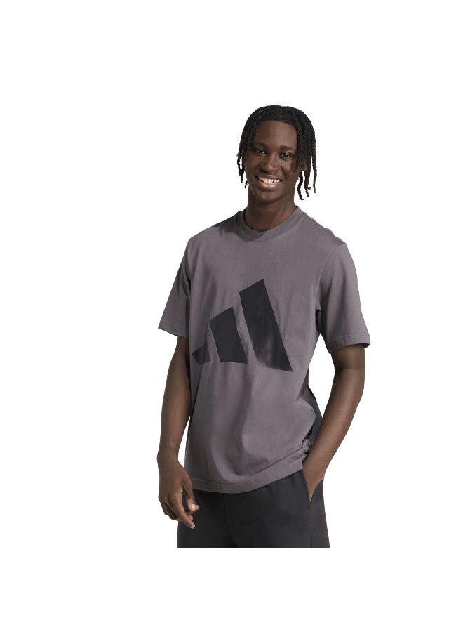 Adidas essentials big logo single men graphic t-shirt - Image 1