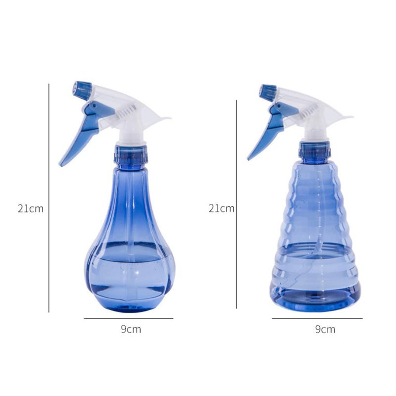 2 Pcs 200ml Empty Spray Bottle Flowers Adjustable Nozzle Plants Water Sprayer Refillable Bottle Baking Tools for Barber Shop ( , Smooth Drop, Cone Tower Style) - Image 2