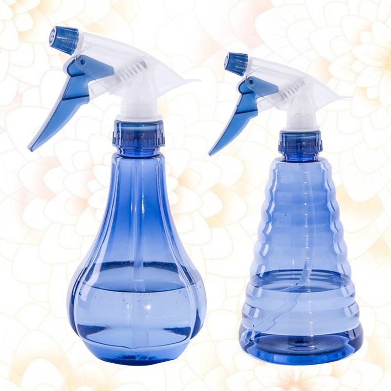 2 Pcs 200ml Empty Spray Bottle Flowers Adjustable Nozzle Plants Water Sprayer Refillable Bottle Baking Tools for Barber Shop ( , Smooth Drop, Cone Tower Style) - Image 1