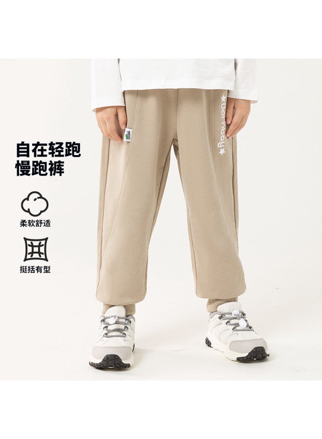 Bornbay breathable Kids' Jogger Pants For Spring/fall - Versatile Casual Running Trousers With Elastic Cuffs - Image 4