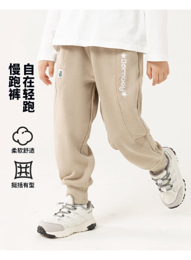 Bornbay breathable Kids' Jogger Pants For Spring/fall - Versatile Casual Running Trousers With Elastic Cuffs - Image 1