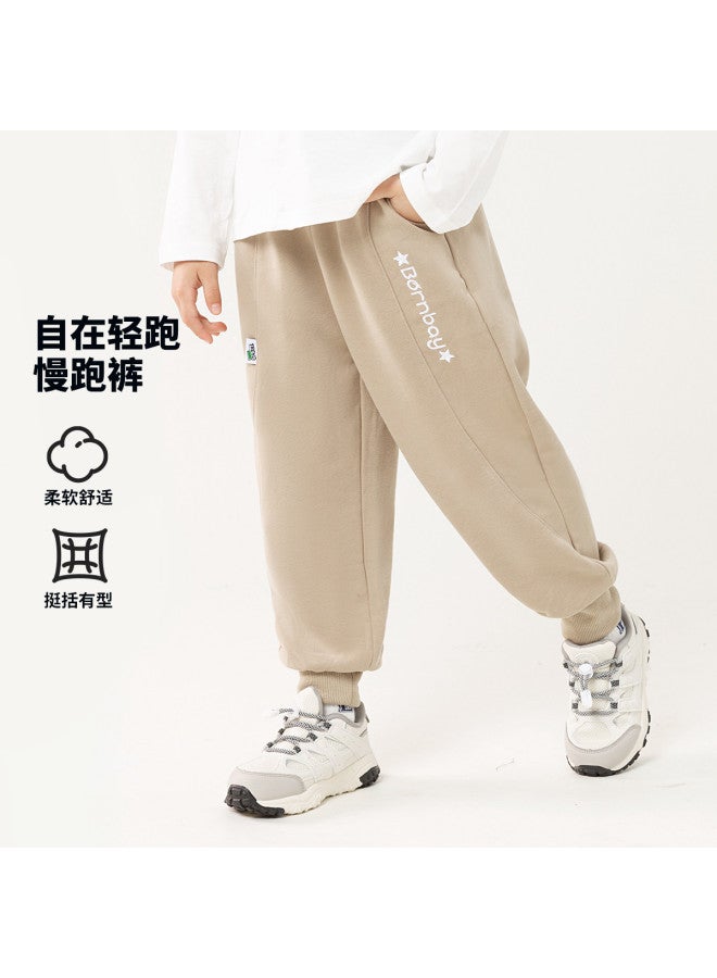 Bornbay breathable Kids' Jogger Pants For Spring/fall - Versatile Casual Running Trousers With Elastic Cuffs - Image 3