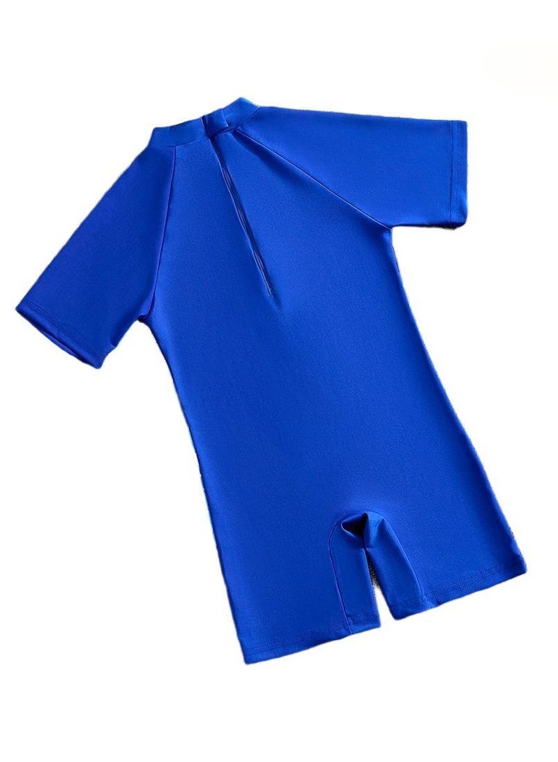 أنا أحب الأطفال ملابس السباحة الجديدة للأطفال ، الأكمام القصيرة ، مع قبعة السباحة ، الأولاد 100 سم-110 سم ، الجاف السريع ، للشاطئ والسباحة - Image 3