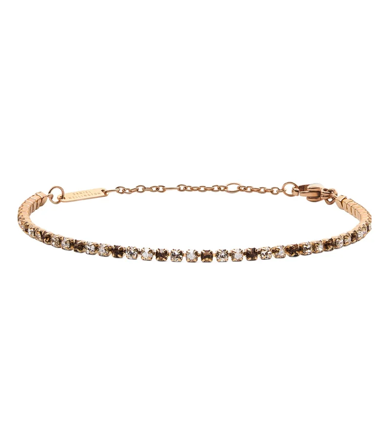 Daniel Wellington Classic Tennis Bracelet Honey Combo Rose Gold