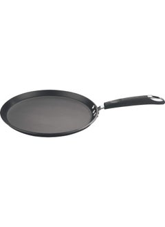 VINOD Vinod Hard Anodised Aluminium Non-Stick Tawa 25cm (Induction Friendly), Black 