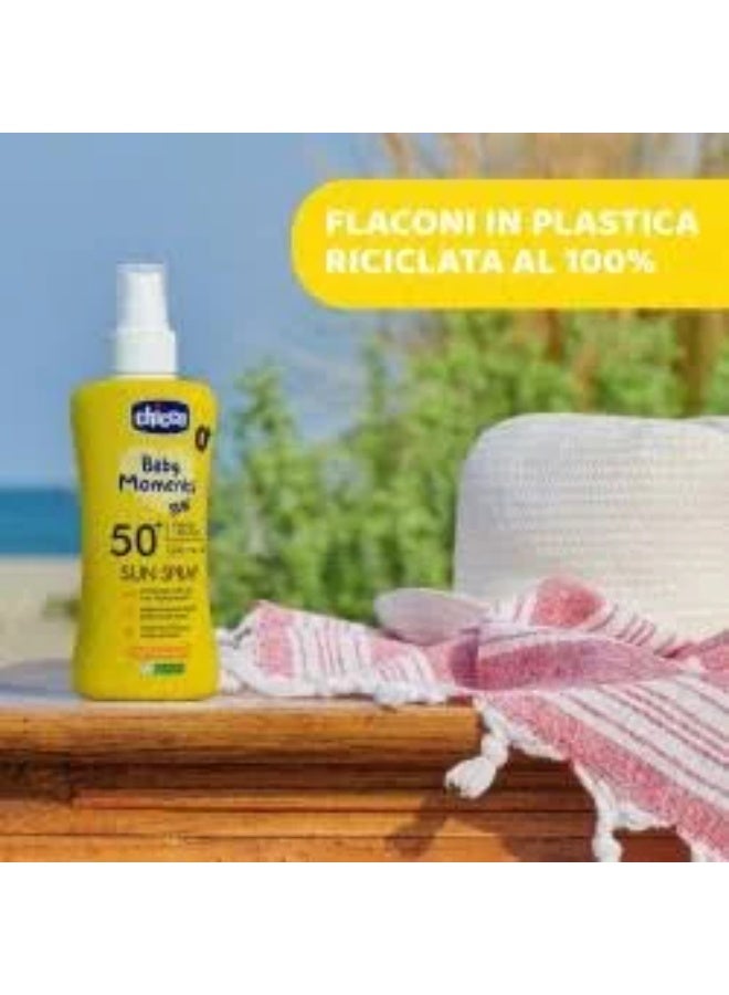 شيكو بخاخ واقي من الشمس للأطفال من شيكو، عامل حماية من الشمس 50+، 150 مل - Image 2