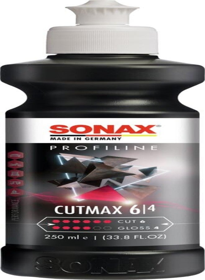 SONAX Profiline CutMax 6/4 – Professional Cutting Compound for Deep Scratch Removal and High-Gloss Finish – 250mL - Image 1