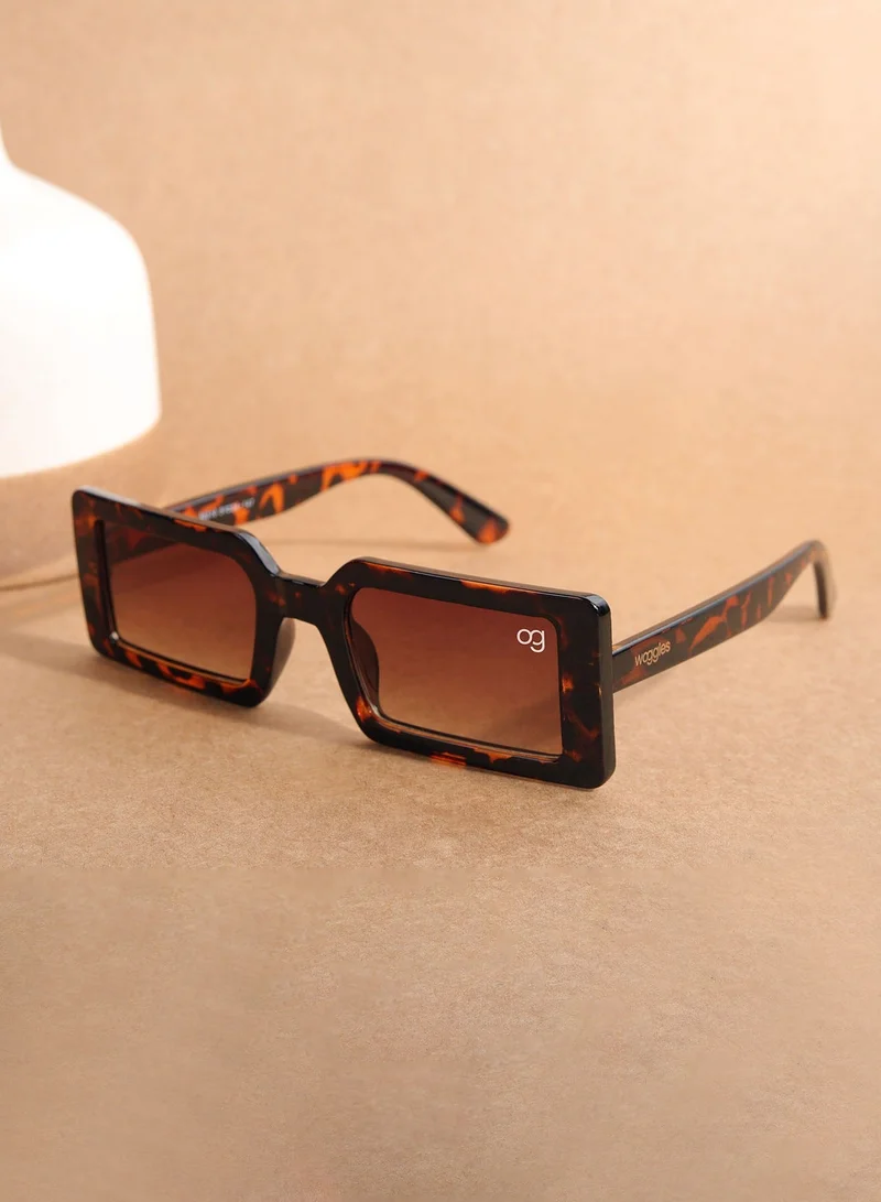 Woggles Stylsh Rectangle Sunglasses|100% UV Protected| Men &amp; Women