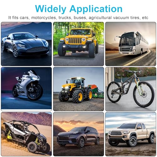 Linkstyle 40pcs Tire Repair Rubber Nail Tire Plug Kit, Fast Tyre Repair Screws Kit, for Car Motorcycle Truck ATV - Image 5