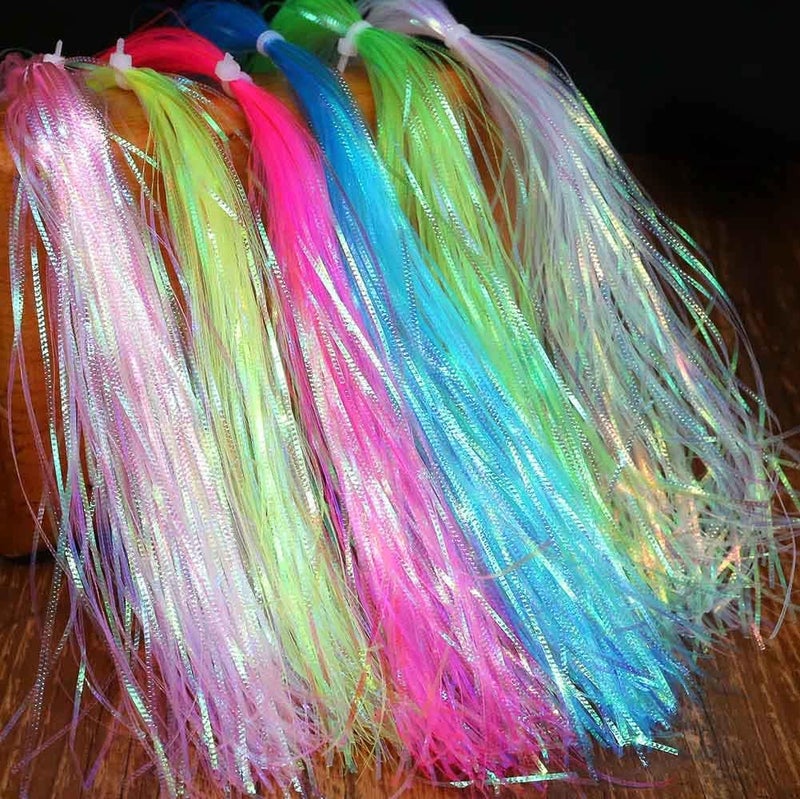 XFISHMAN Fly Tying Materials 12 Colors Krystal Flash Ripple Flashabou Flies Fishing Lure Making Supplie - Image 5