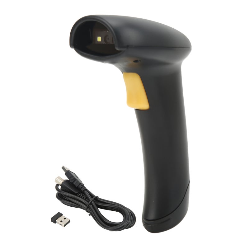 Wireless Barcode Scanner: 3-In-1 Connection - Long Transmission Range QR Code Scanner For Warehouse, Retail And Inventory Management - Image 1