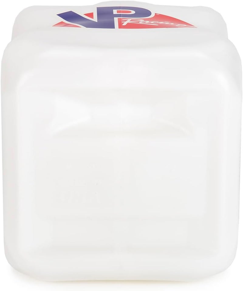 VP Racing 5.5 Gallon Motorsport Racing Liquid Container Utility Jug with Contoured Handle and Rubber Gaskets, White - Image 5