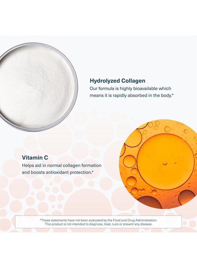 youtheory مسحوق الكولاجين - مكمل كولاجين فاخر مع فيتامين C وبيوتين - يدعم صحة الشعر والأظافر والبشرة والمفاصل* - خالي من الألبان وفول الصويا والغلوتين - فانيليا، 0.27 أونصة (21 عبوة) - Image 5