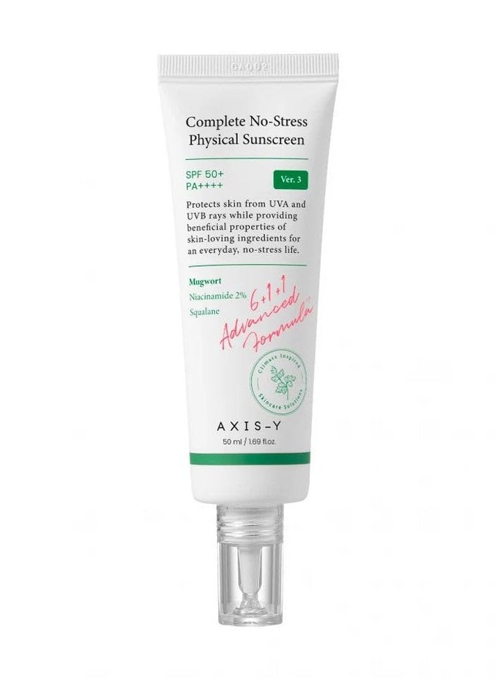 AXIS-Y Complete No-Stress Physical Sunscreen spf50+PA++++  - Image 1