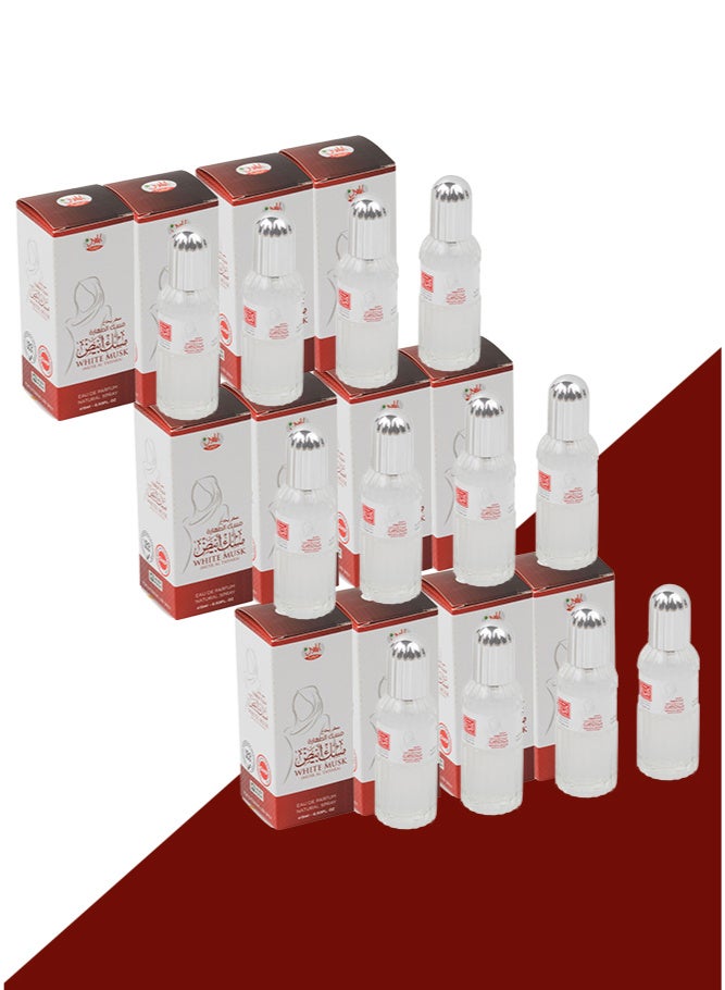 AL-HELAL ATTAR WHITE MUSK   NATURAL SPRAY 15ml*12pcs  - Image 1